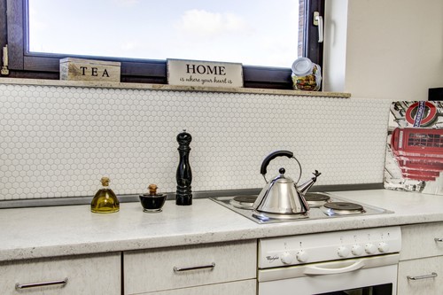 Cucina parete specchio - cucina,