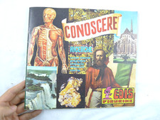 VECCHIO ALBUM FIGURINE EDIS VINTAGE CONOSCERE 1980 VUOTO-1