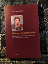 MANUALE DI DEMOCRAZIA - CINZIA