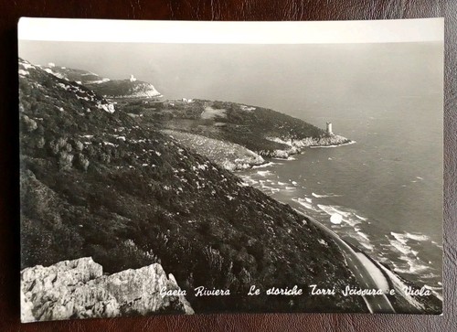 Cartolina gaeta torri scissura - cartolina,