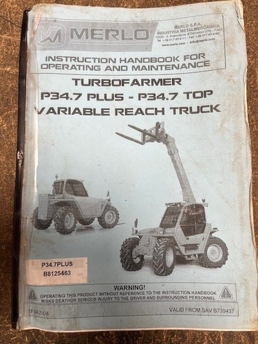 Merlo turbofarmer p34 plus - turbofarmer, p34.7