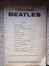 Spartito Musicale I Favolosi Beatles Buone Condizioni