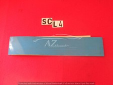 Fascia adesiva per parabrezza auto d'epoca lunghezza 123 celeste