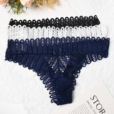 Lotto 3 pezzi slip donna sexy