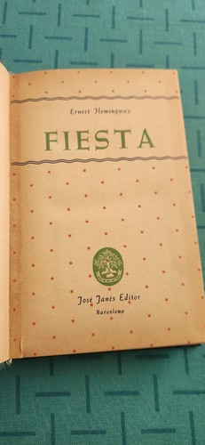 Libro antico fiesta di - libro,