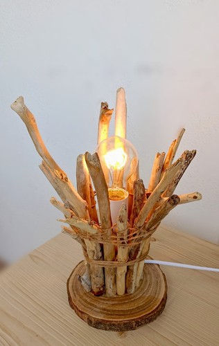 Lampada tavolo legno - in,