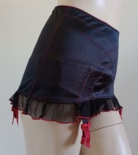 REGGICALZE NERO 4 GIARRETTIERE FREDERICK'S  S SEXY LINGERIE INTIMO LEGGI MISURE