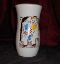 Picasso 1962 vaso in porcellana "Official Licensed Product" TOGNANA