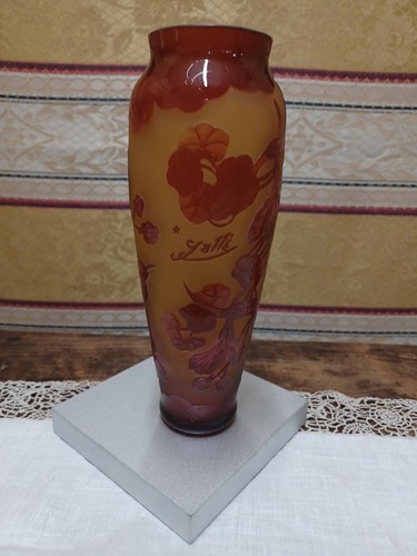Vaso con firma galle epoca - galle',
