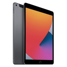 Apple iPad (8. Gen.) Tablet Wifi + LTE 128 GB Grigio Siderale "Spedizione Gratuita"