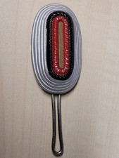 SEGNALE NAZIONALE/CAMPO PRUGNA COCCARDA PER POLIZIA CHAKO