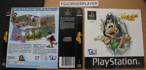 Hugo ps1 manuale e cover - manuale,