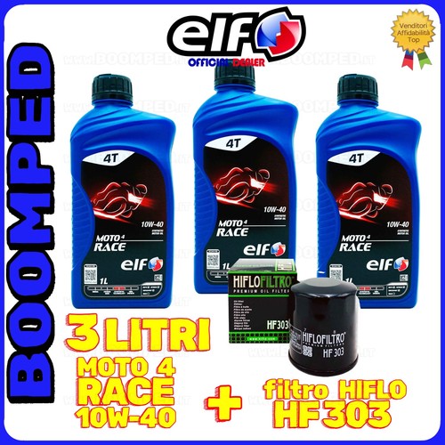 Kit tagliando olio elf - olio,