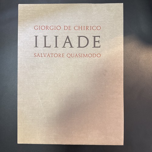 Iliade chirico - iliade,