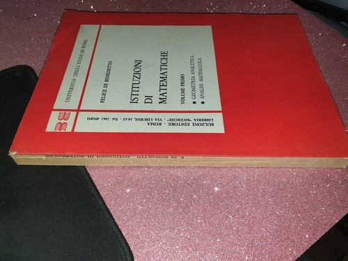 Istituzioni matematiche - istituzioni,