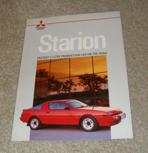 Brochure mitsubishi starion - mitsubishi,