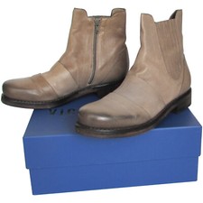 VIC MATIE MADE IN ITALY stivaletto donna autunno inverno pelle tortora 38