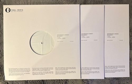 New rare test pressings - rare,
