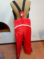 abbigliamento sci ragazzo pantaloni rossi 10 anni  ottimo stato  below zero