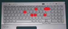 Tasti Singoli della Tastiera 9Z.N6CBF.50E 149015951IT per Sony Vaio SVS151A12M 