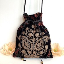 Potli Bag Boho Velluto