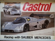 Poster 840x595mm Castrol