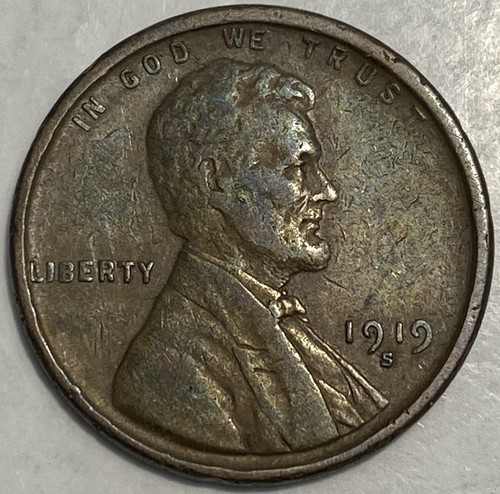 1919 lincoln centesimo di - 1919-s,