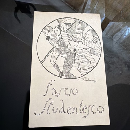 Cartolina propaganda fascismo - cartolina,