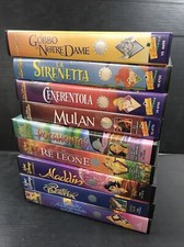 Lotto 9 VHS Disney Originali