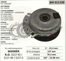 FRIZIONE ELETTROMAGNETICA WARNER 521745 521746 52172 Ø137mm TRATTORINO RASAERBA