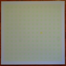 ANTONIO CALDERARA serigrafia  del 1975 ''SENZA TITOLO'' (4/1)