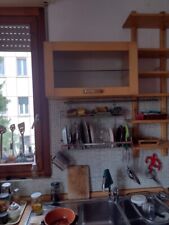 pensili cucina usati IKEA 3 pezzi Legno e vetro