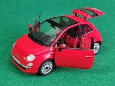 FIAT NUOVA 500 MOTORAMA 1:24 MODELLINO MACCHININA no POLISTIL MONDO MOTORS  ??