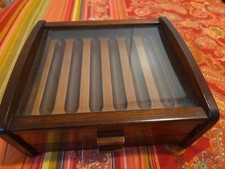 Scatola Porta Penne Romero Llopis. In Legno Su Due Piani. Per 12 Penne.