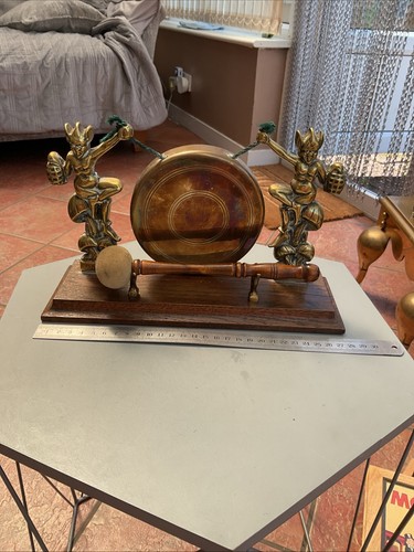 Antico gong vintage vecchio - vintage,