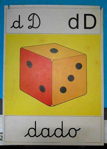 Alfabetiere anni d - 50/60,
