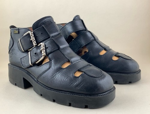 Scarpa bufalo pelle nera
