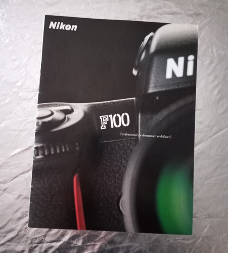 Nikon f100 brochure depliant - f100,