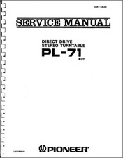 Pioneer PL-71 Giradischi