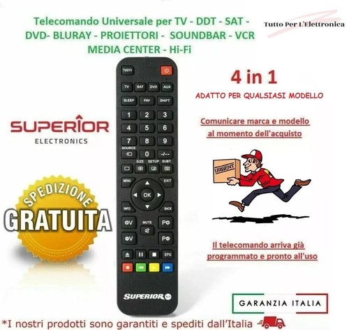 Telecomando universale - telecomando,