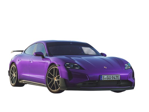 Porsche taycan turbo viola - porsche,