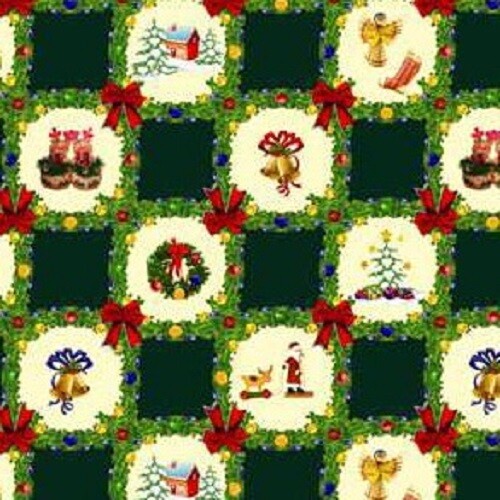 Tela cerata tovaglia natale - tela,