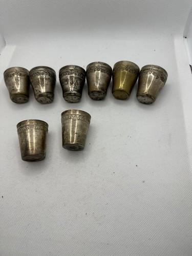 Lot timbales en metal - lot, 8