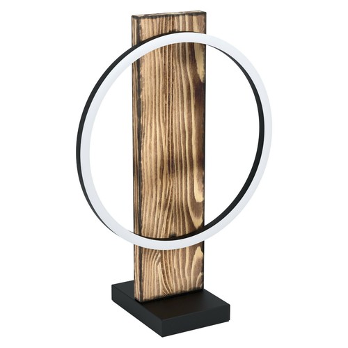 Lumetto moderno led nero - led,