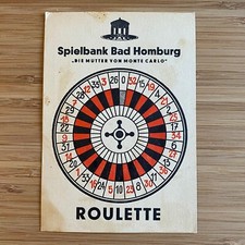 Vintage Pubblicità Spielbank