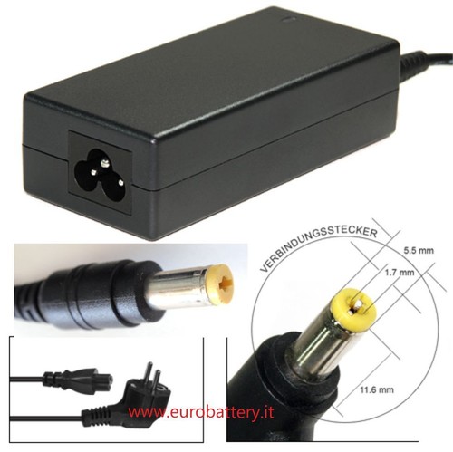Carica batteria 19v 74a 90w - batteria, 4,74a