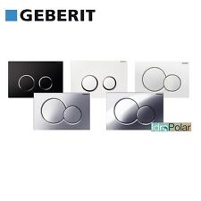 PLACCA PER CASSETTE GEBERIT SIGMA 01 20 DOPPIO TASTO CROMO COLORATO NUOVA