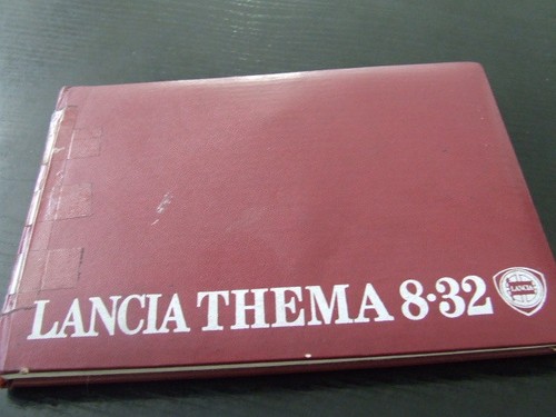 Lancia thema ferrari - ferrari, 8.32