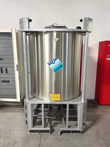 Serbatoio inox pallettizzato - serbatoio,