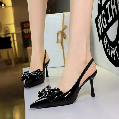 Decolte slingback donna nere - slingback,